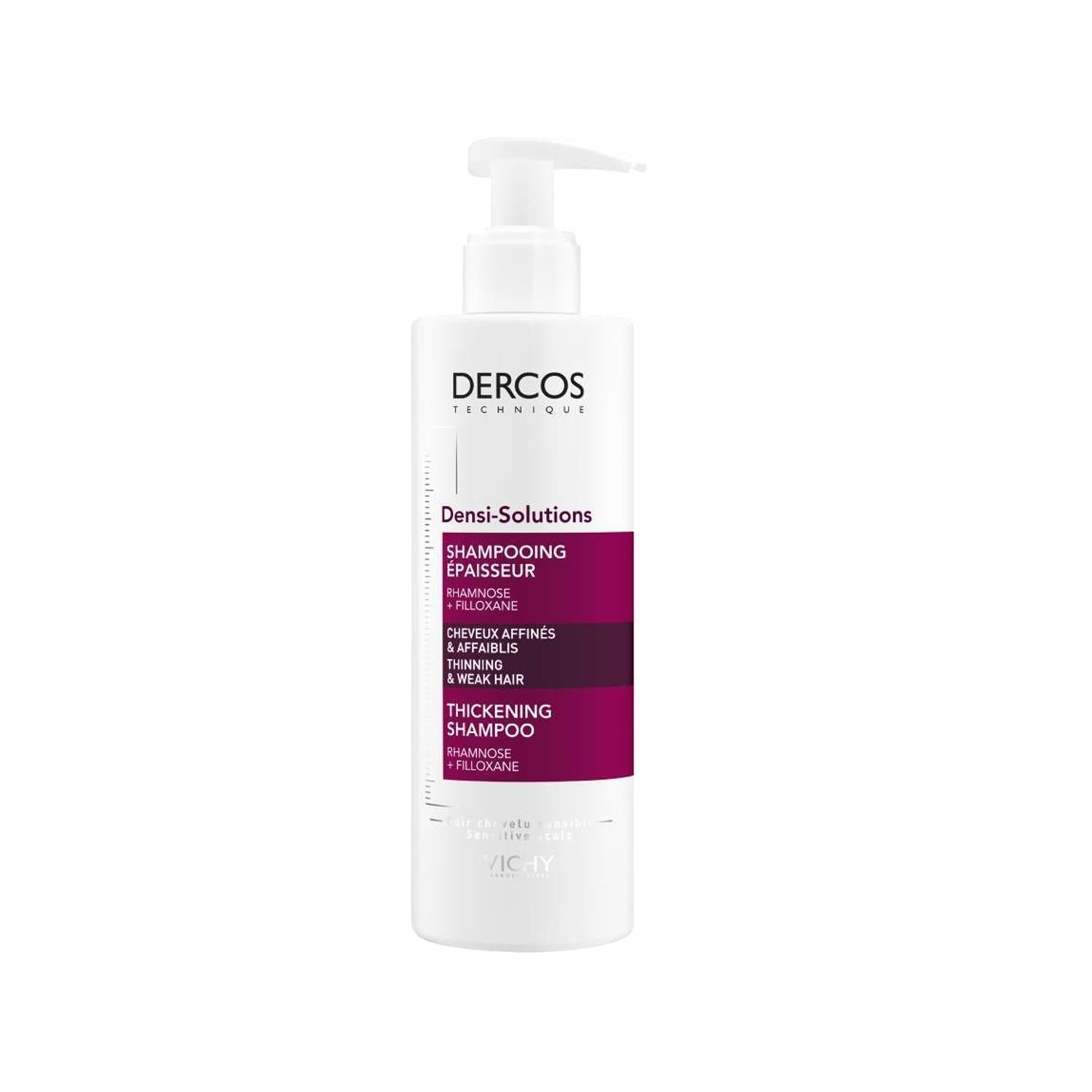 Vichy Dercos Densi-Solutions Thickening Shampoo for Thin Hair - 13.53 fl oz - Volumizing and Strengthening Hair Care