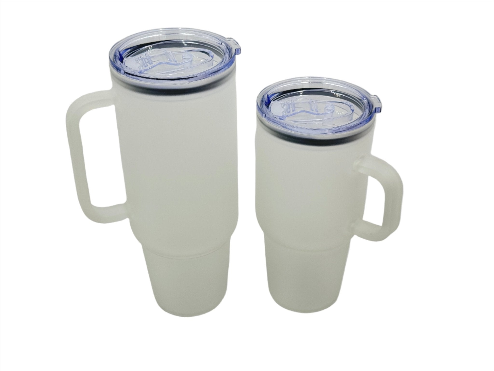 Hailey Brook Designs 32oz or 40oz Sublimation Clear or Frost Glass Tumbler, Mug, Cup With Bamboo Lid and Straw - PhishStones Products