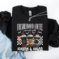 Halloween Coffee, Freshly Boo'd, Cute, Witch, Spooky Sweatshirt - PhishStones Products