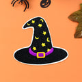 Halloween Witch Hat Iron On Patch