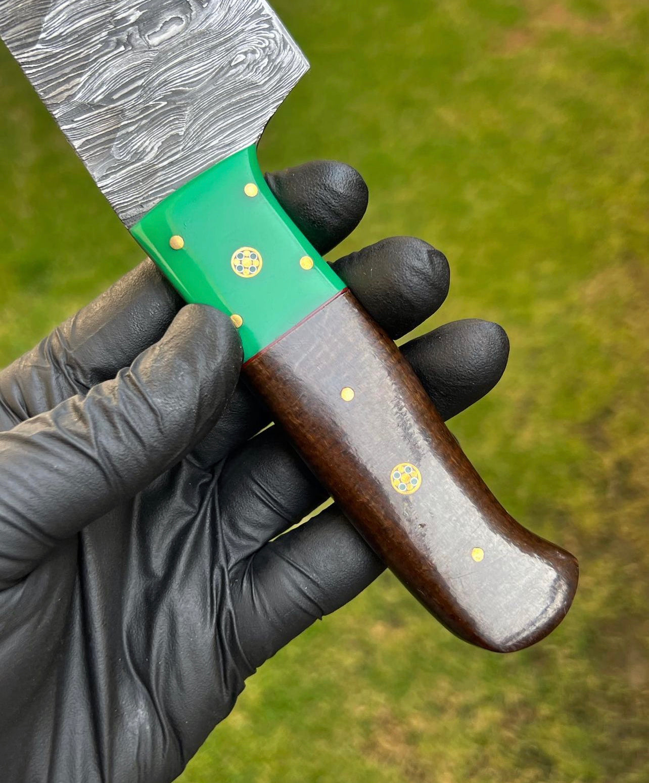 Hand Forged Damascus Steel Fixed Bladed chef knife - PhishStones Products