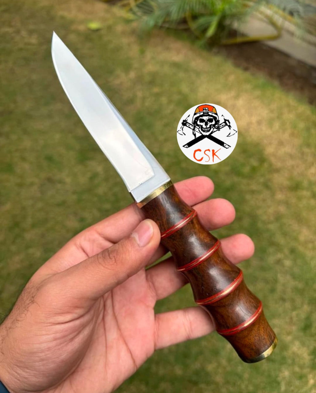 Hand Made D2 Tool Steel Meat Cutting Pukko Knife - PhishStones Products
