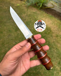 Hand Made D2 Tool Steel Meat Cutting Pukko Knife - PhishStones Products