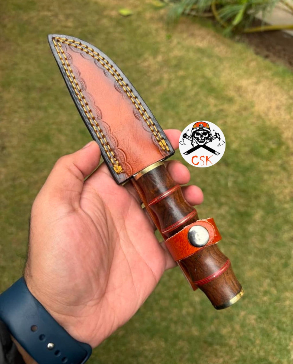 Hand Made D2 Tool Steel Meat Cutting Pukko Knife - PhishStones Products