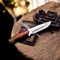 Handmade 10" Custom PINE CONE Hunting Camping Knife - PhishStones Products