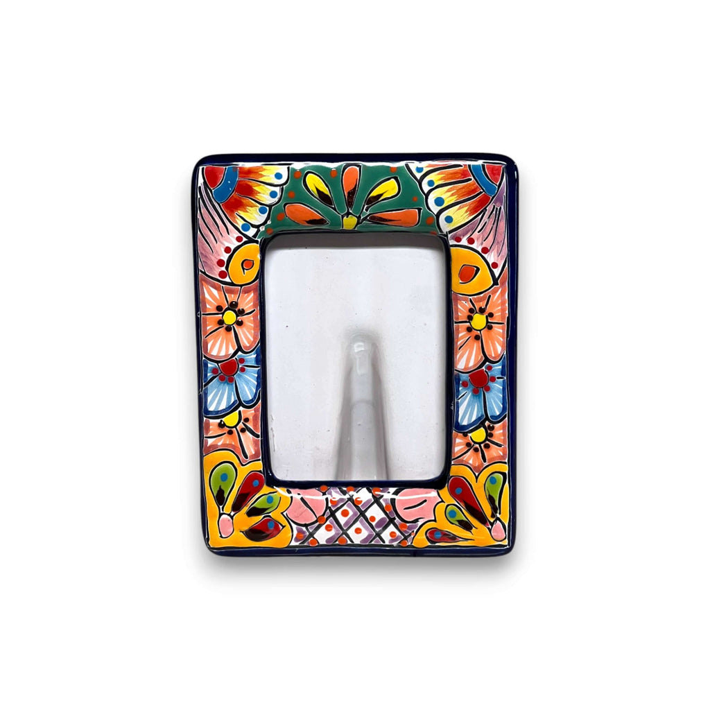 Talavera Picture Frame | Colorful Handmade Mexican Home Decor