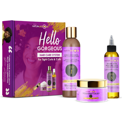 Hello Gorgeous Hair Care System (For Tight Curls) - PhishStones Products