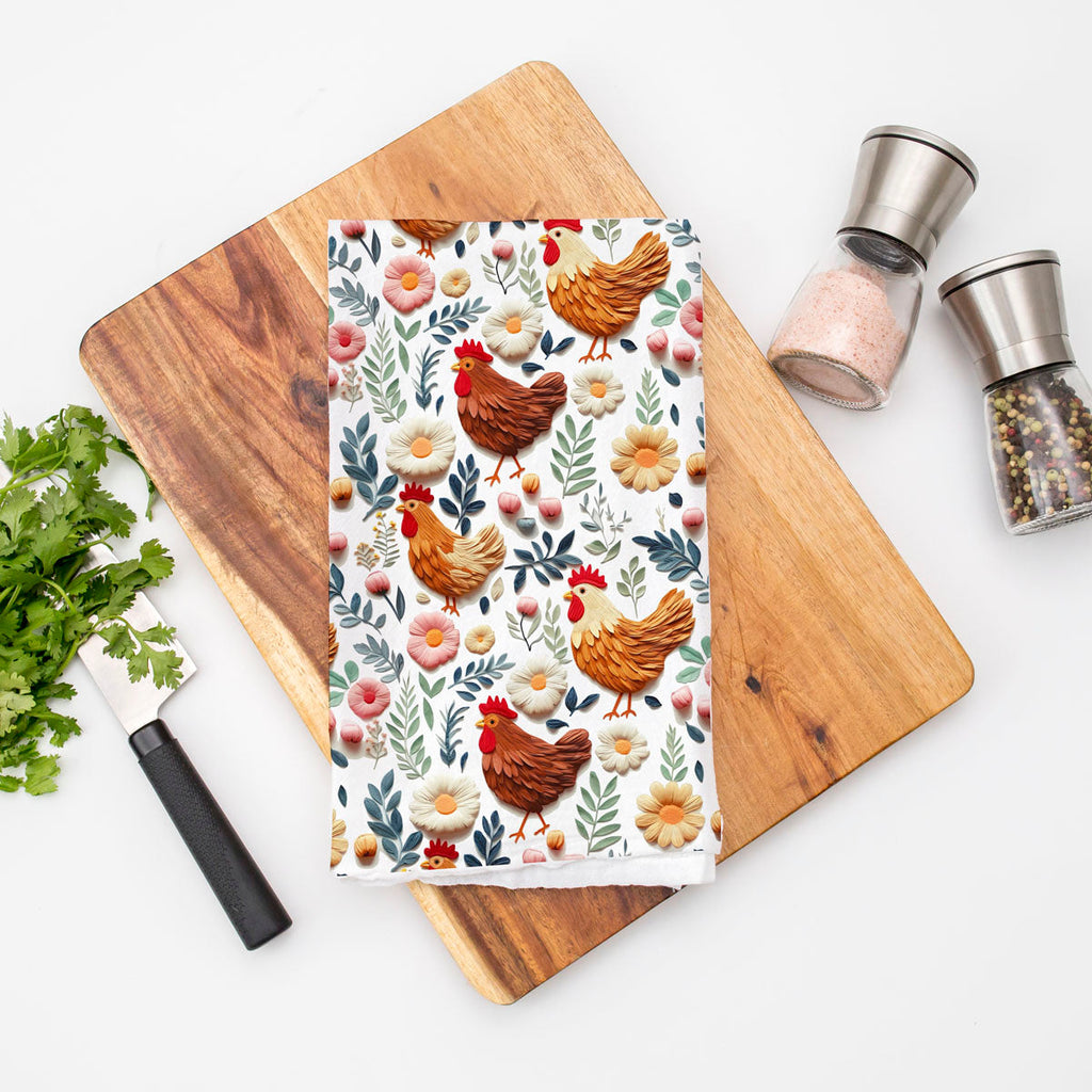 Petals & Peckers Towel