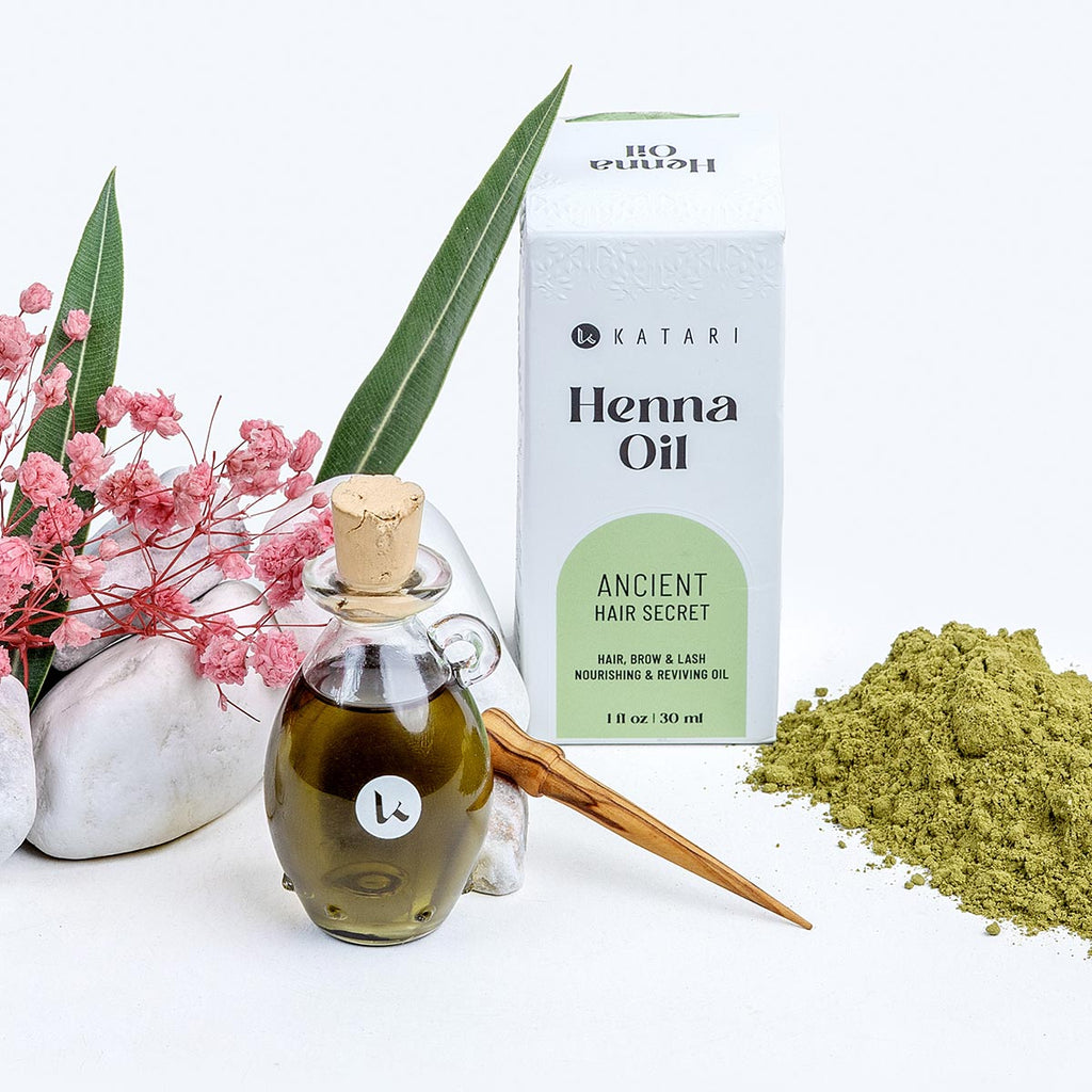 Henna Oil for Dry Hair & Scalp - PhishStones Products