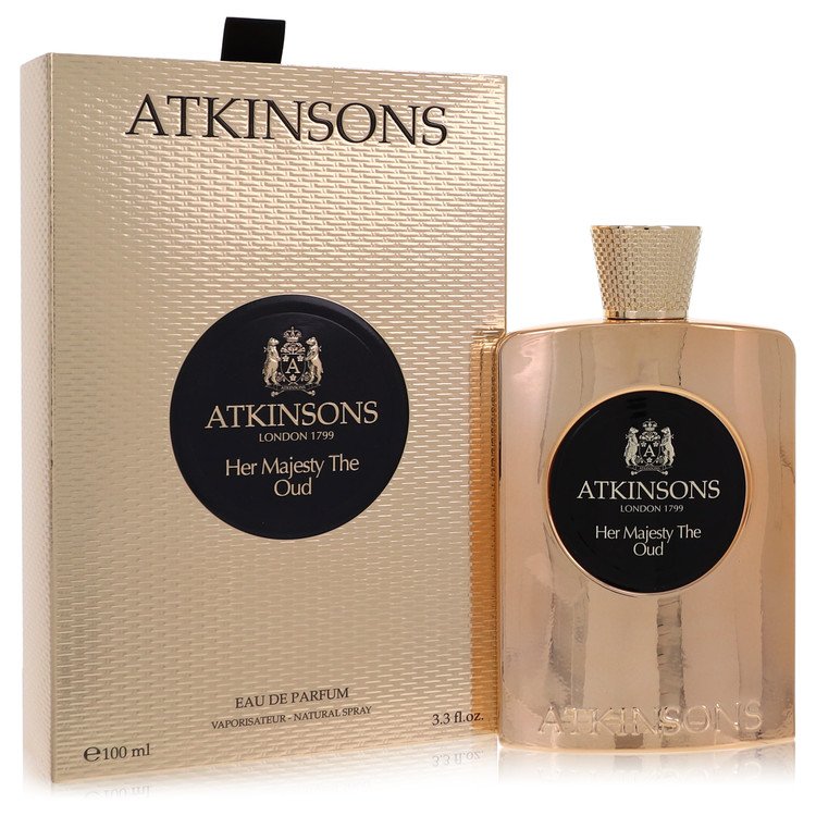 Her Majesty The Oud by Atkinsons Eau De Parfum Spray 3.3 oz for Women - PhishStones Products