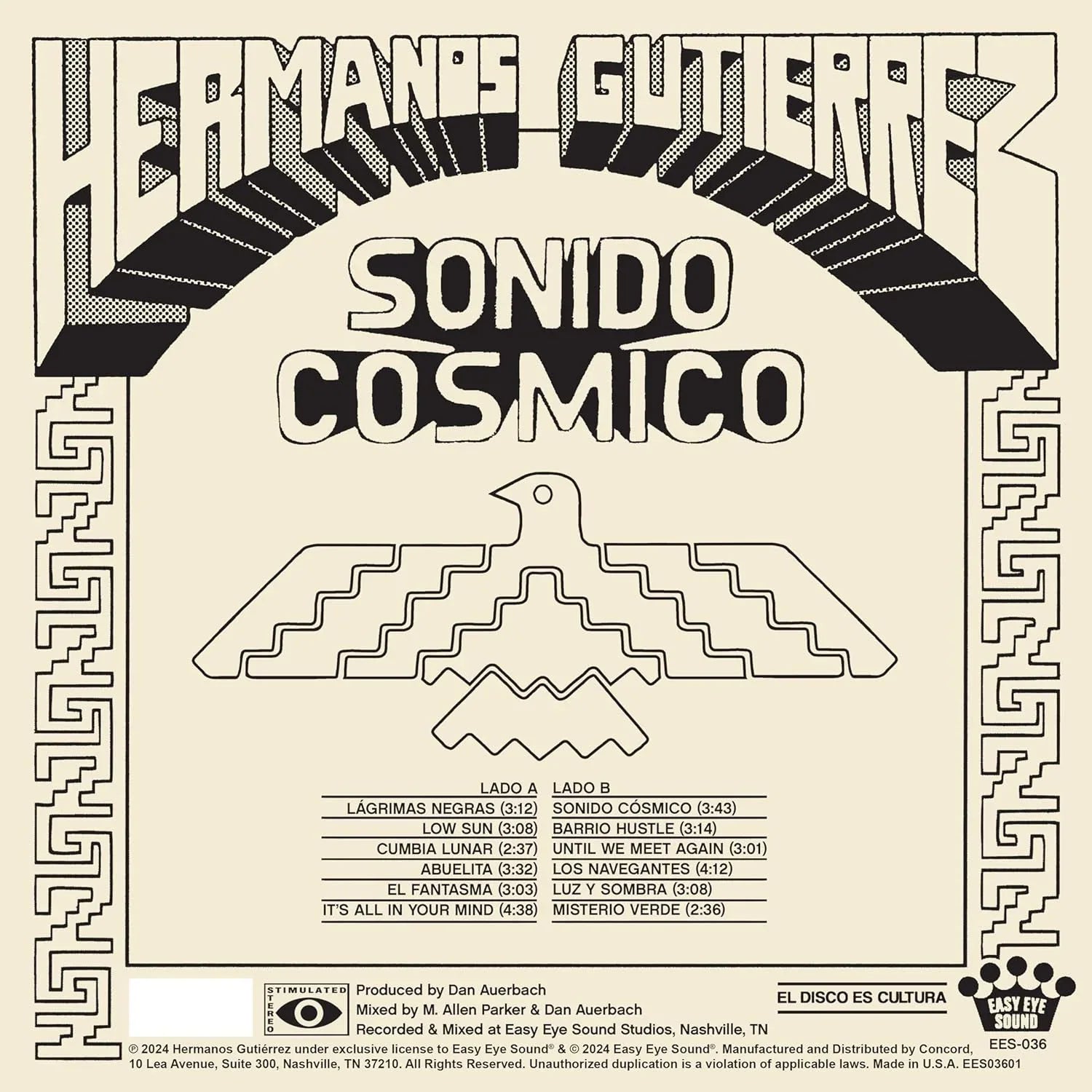 Hermanos Gutiérrez - Sonido Cósmico (LP) - PhishStones Products