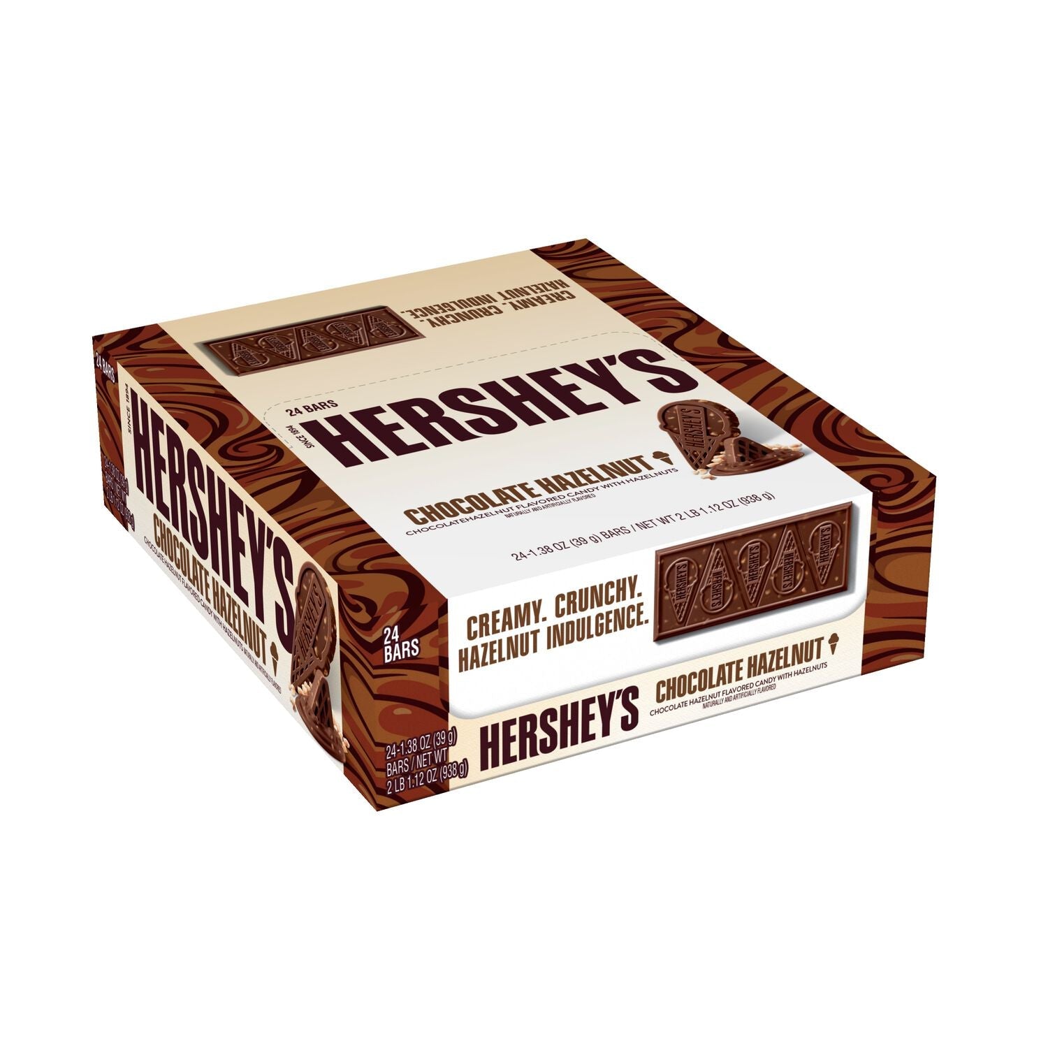 Hershey's Chocolate Hazelnut - Box of 24 (39g)