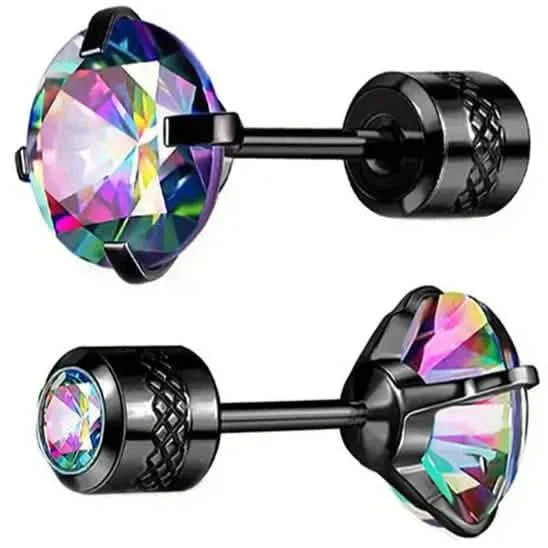 High-End Synthetic Zirconia Earrings