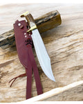 Highlander Antler Handle Knife Custom Handmade D2 Steel Blade - PhishStones Products