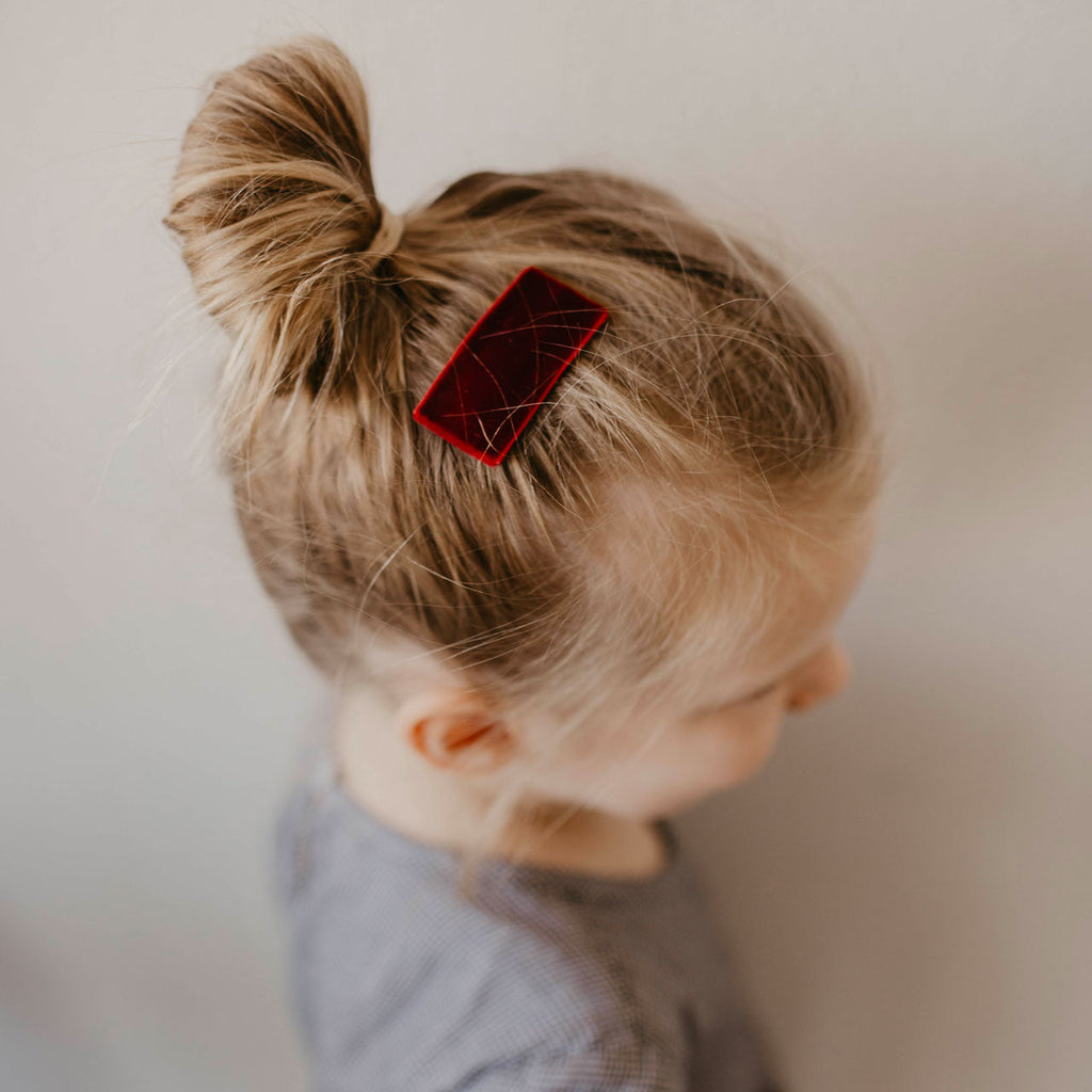 Holly Set - Velvet Hair Clips - PhishStones Products