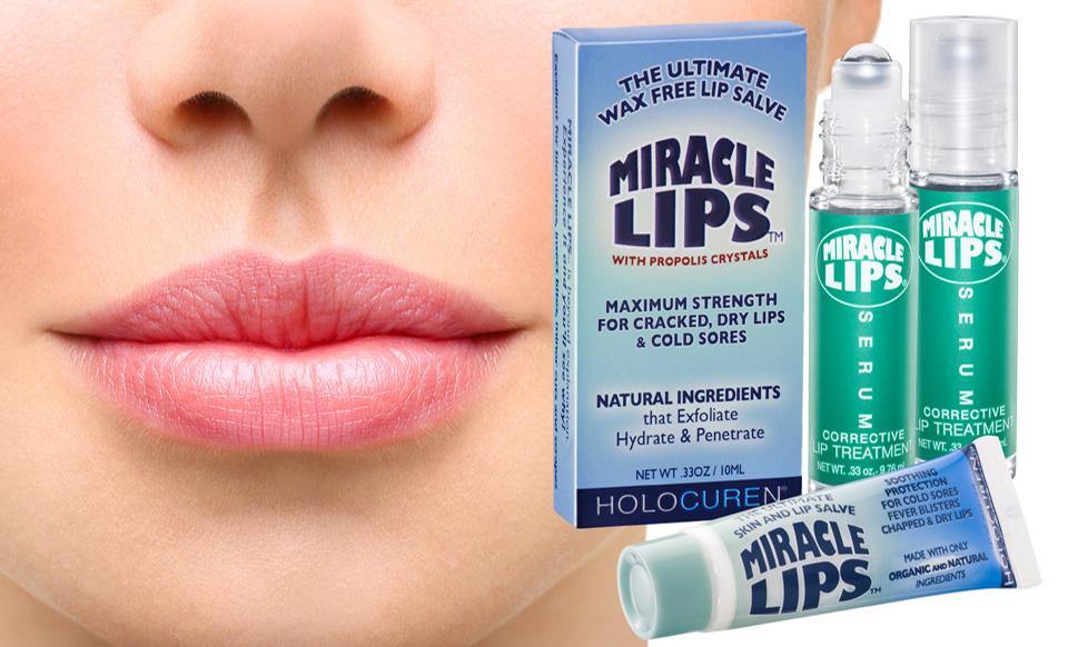Holocuren Miracle Lips 3 - Pack – Salve, Serum & SPF 15 Protect - PhishStones Products