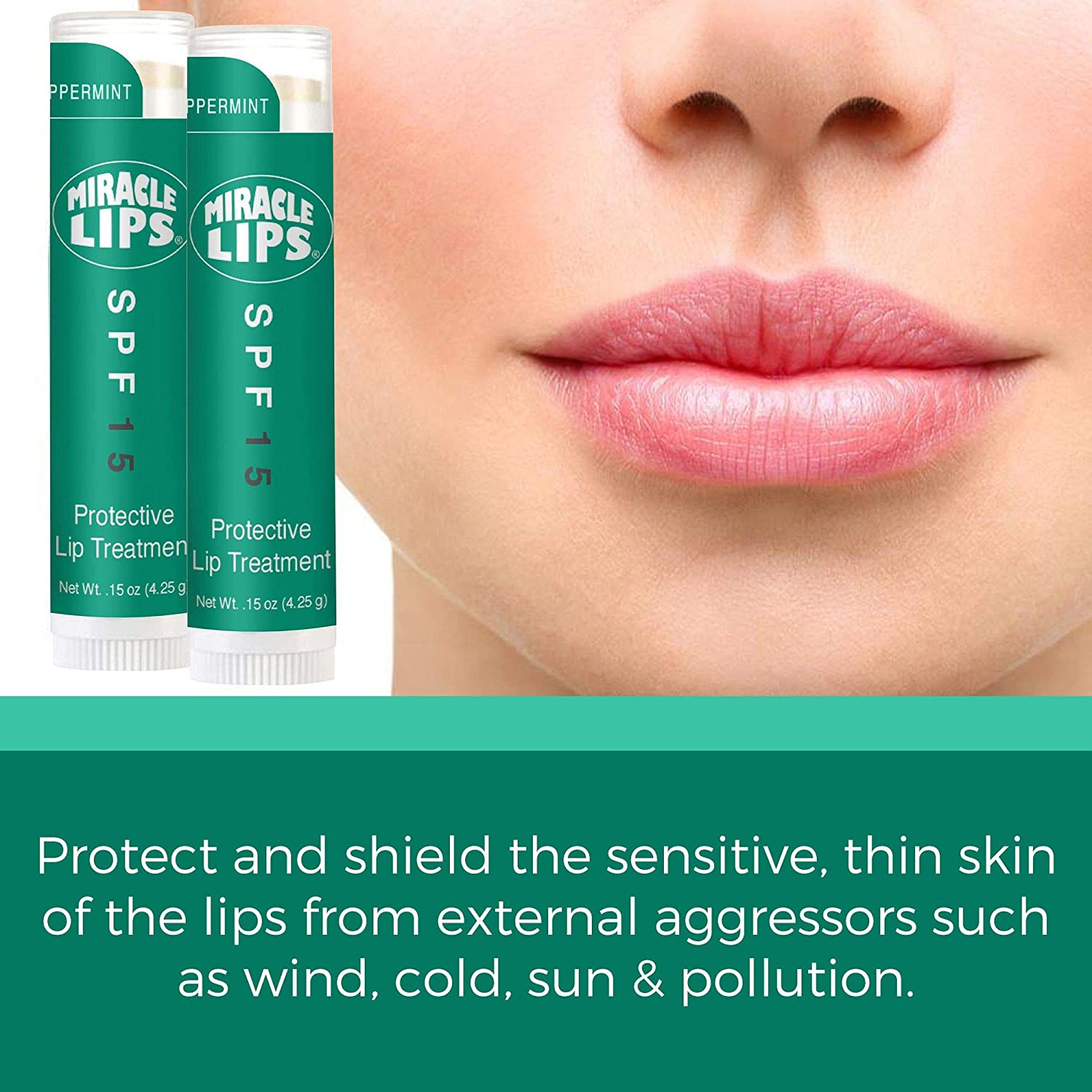 Holocuren Miracle Lips 3 - Pack – Salve, Serum & SPF 15 Protect - PhishStones Products