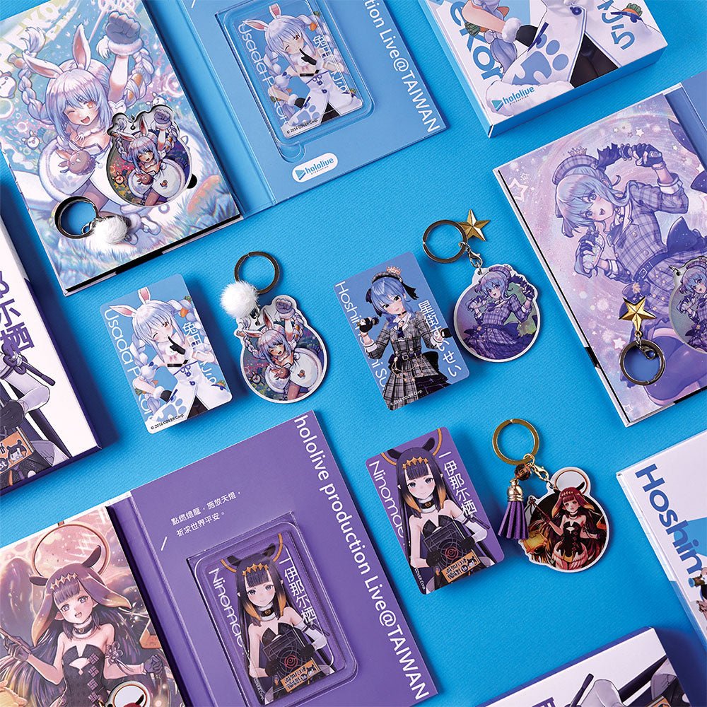 [Hololive] Exclusive Limited Edition IPASS Card and Keychain - Ninomae Ina'Nis