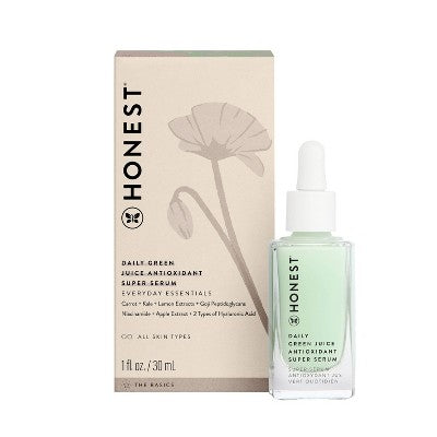 Honest Beauty Daily Green Juice Antioxidant Super Serum 1 fl oz - New - PhishStones Products