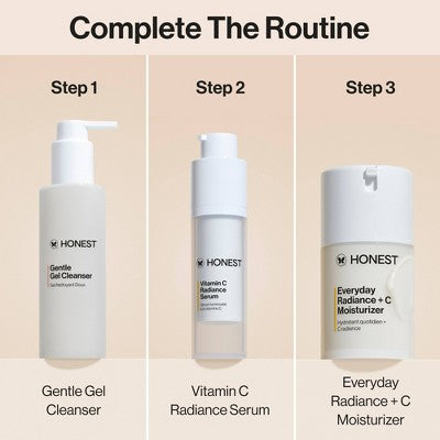 Honest Beauty Everyday Radiance + C Moisturizer with Vitamin C 1.7 fl oz - Imperfect Box - PhishStones Products