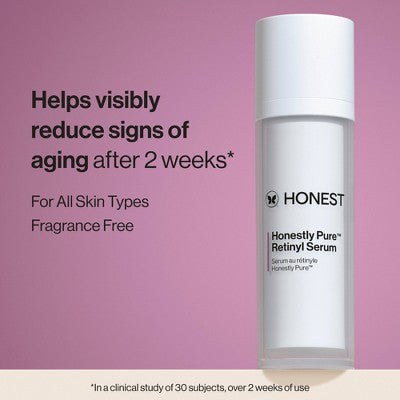 Honest Beauty Honestly Pure Retinyl Serum with Retinyl Linoleate 1.0 fl oz - New - PhishStones Products
