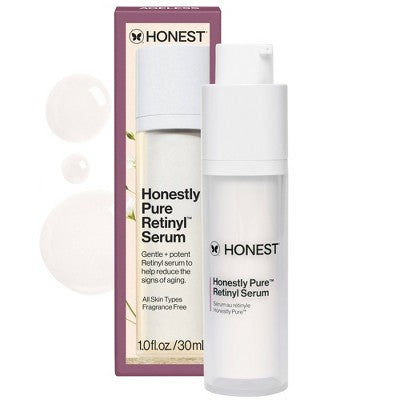 Honest Beauty Honestly Pure Retinyl Serum with Retinyl Linoleate 1.0 fl oz - New - PhishStones Products