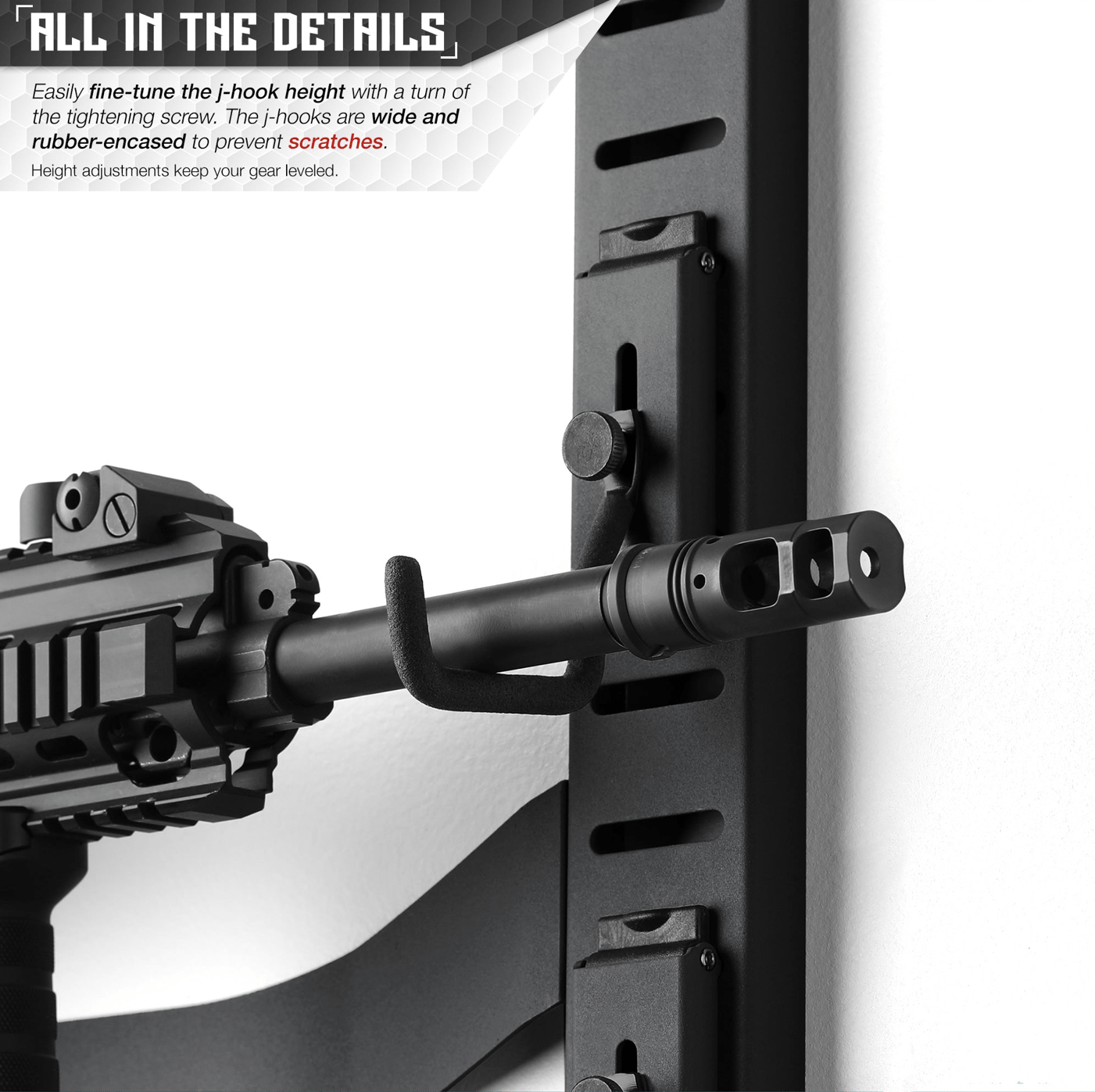 Horizontal Wall Rack - PhishStones Products