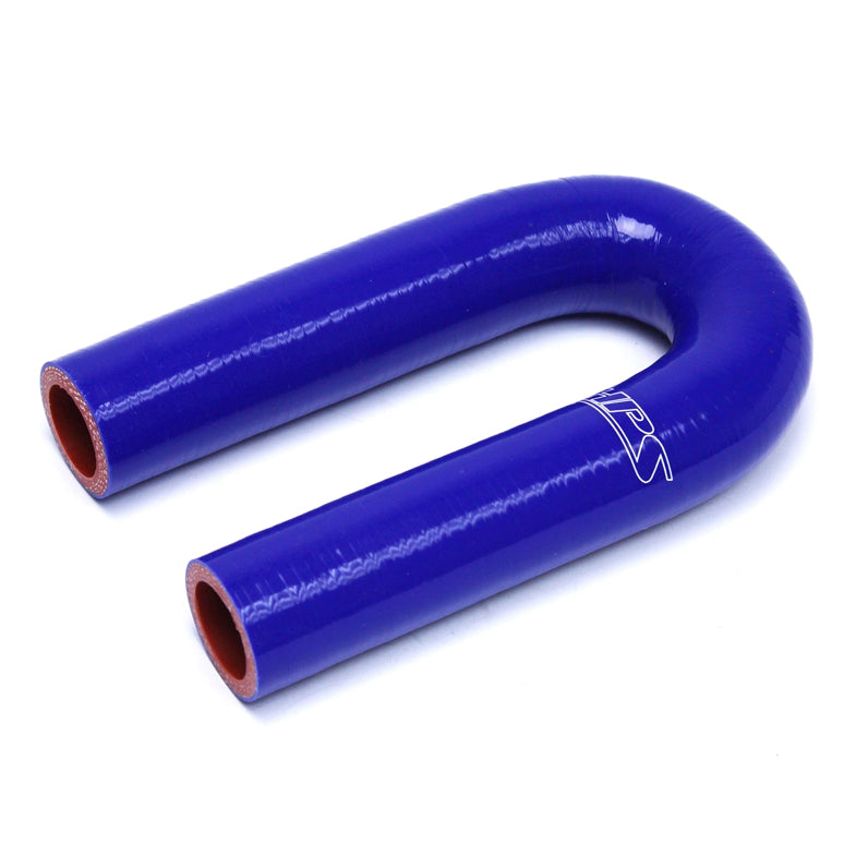 HPS Performance Products HPS 1/2" Silicone 180 Degree U Bend Elbow Coupler Hose, High Temp 4-ply Reinforced (13mm ID)