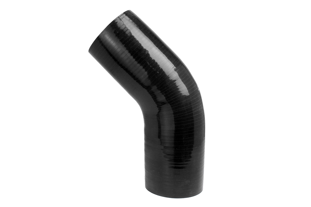 HPS Performance Products HPS 3-1/2" Silicone 45 Degree Elbow Coupler Hose, High Temp 4-ply Reinforced, 89mm ID