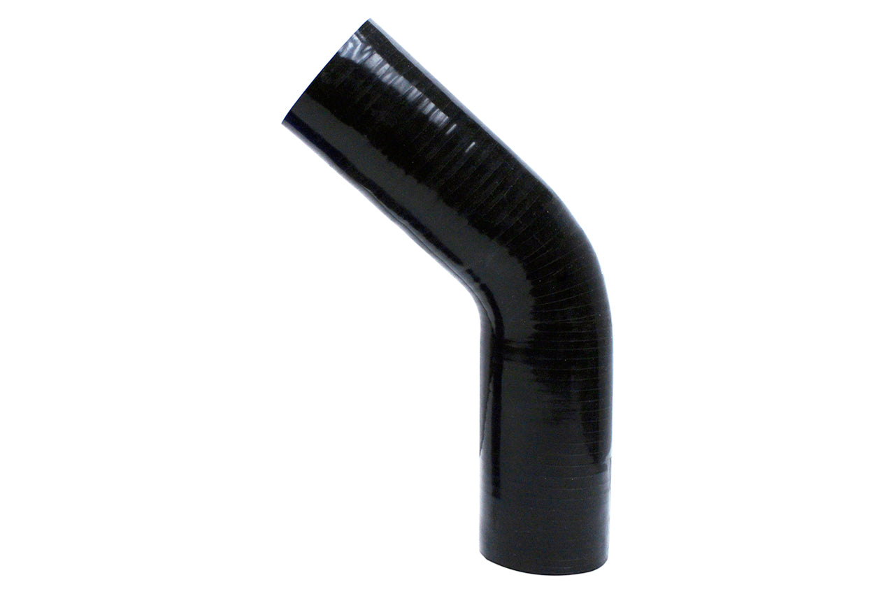 HPS Performance Products HPS 2-1/4" Silicone 45 Degree Elbow Coupler Hose, High Temp 4-ply Reinforced, 57mm ID