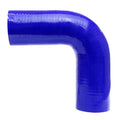 HPS Performance Products HPS 3/4" (19mm) Silicone 90 Degree Elbow Coupler Hose, High Temperature 4-ply Reinforced, Black or Blue