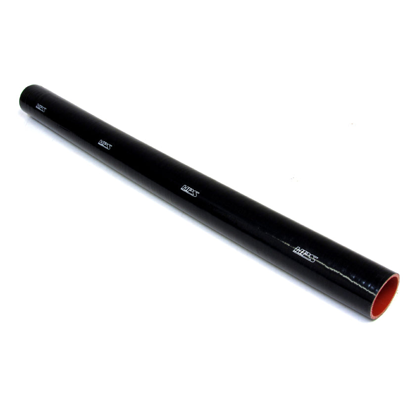 HPS 3" ID, 3 Feet Length, Silicone Straight Coupler Coolant Tube Hose, High Temp 4-ply Reinforced, Black, 76mm ID