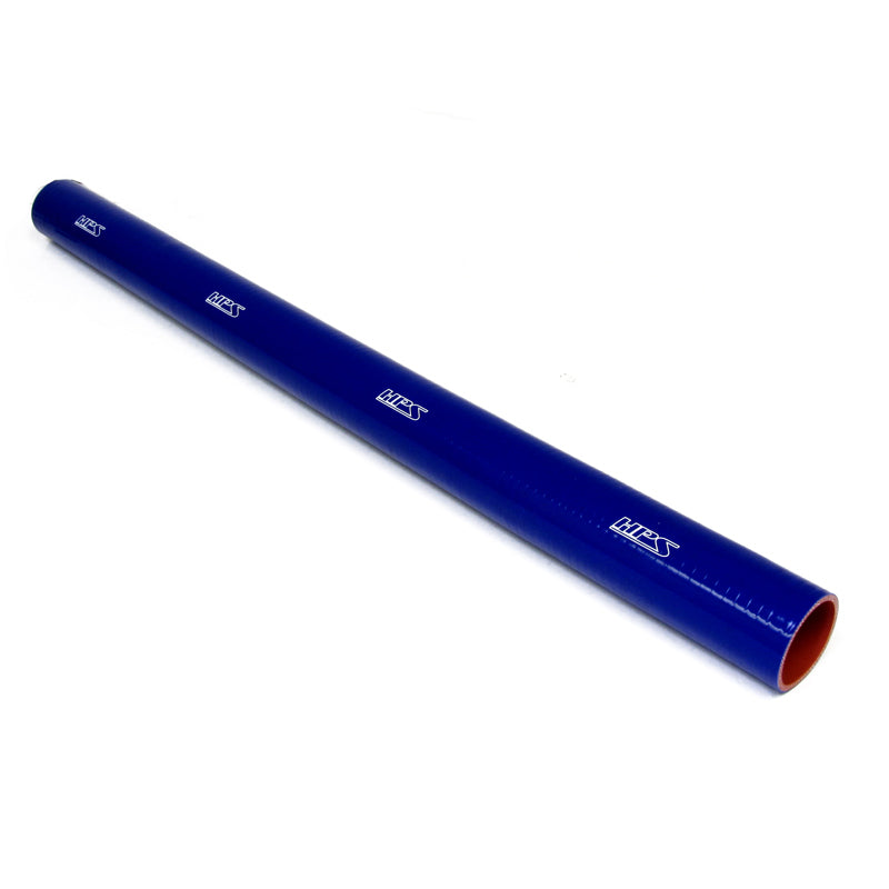 HPS 3/8" ID, 3 Feet Length, Silicone Straight Coupler Coolant Tube Hose, High Temp 4-ply Reinforced, Blue, 9.5mm ID