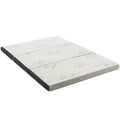 Portable Tri-fold Memory Foam Floor Mattress Topper Portable with Carrying Bag