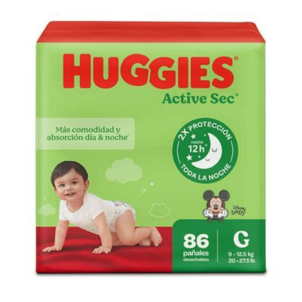 HUGGIES Little Movers Active Sec Diapers, Size 3 - PhishStones Products