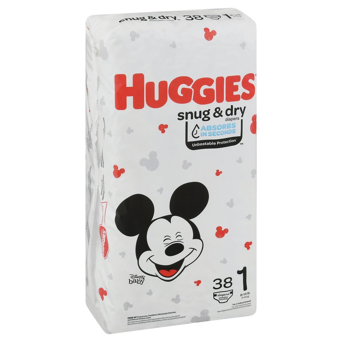 Huggies Snug & Dry Baby Diapers, Size 1 - PhishStones Products