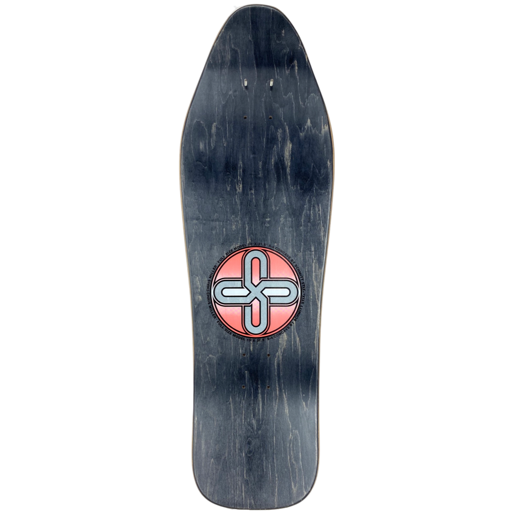 Schmitt Stix Chris Miller Bird In Mouth 10" Skateboard Deck