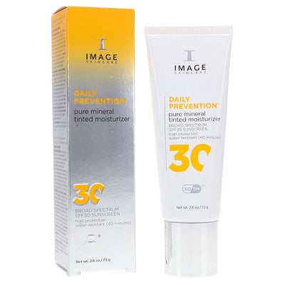 IMAGE Skincare DAILY PREVENTION Pure Mineral Tinted Moisturizer SPF 30 2.6 oz - Imperfect Box - PhishStones Products