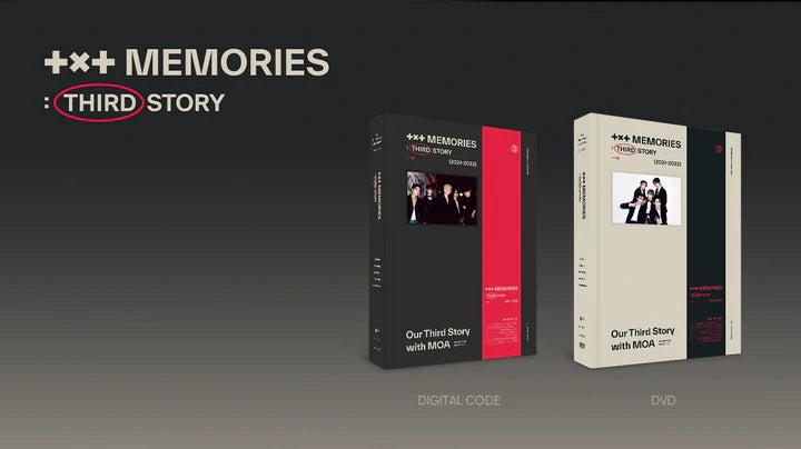 Tomorrow By Together (TXT) - Memories Third Story DVD Digital Code