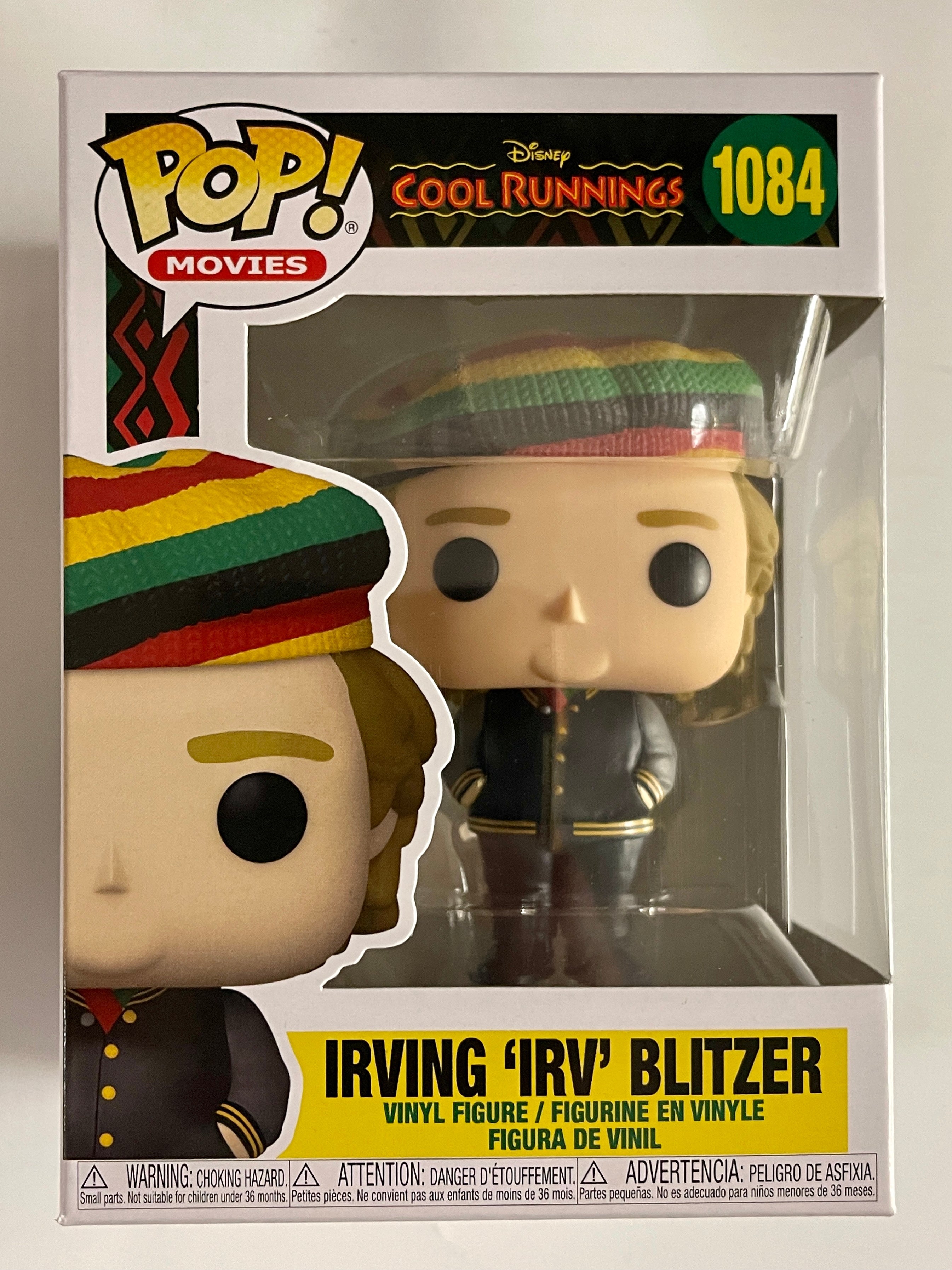 Funko Pop! Movies Irving “Irv” Blitzer #1084 Disney Cool Runnings Feel The Rhythm
