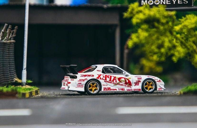 A'PEXi RX-7 FD3S D1GP Project - Tarmac Works x Vertex 1:64 Scale Die-cast *Discontinued