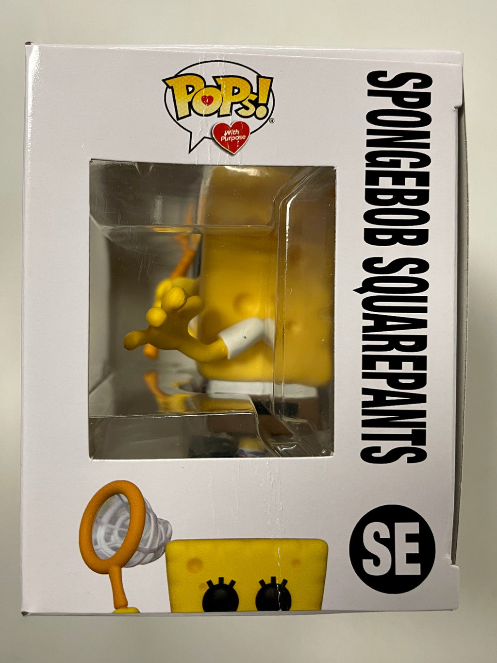 Funko Pop! Animation SpongeBob SquarePants W/ Net #SE 2021 Pops W/ Purpose 2021