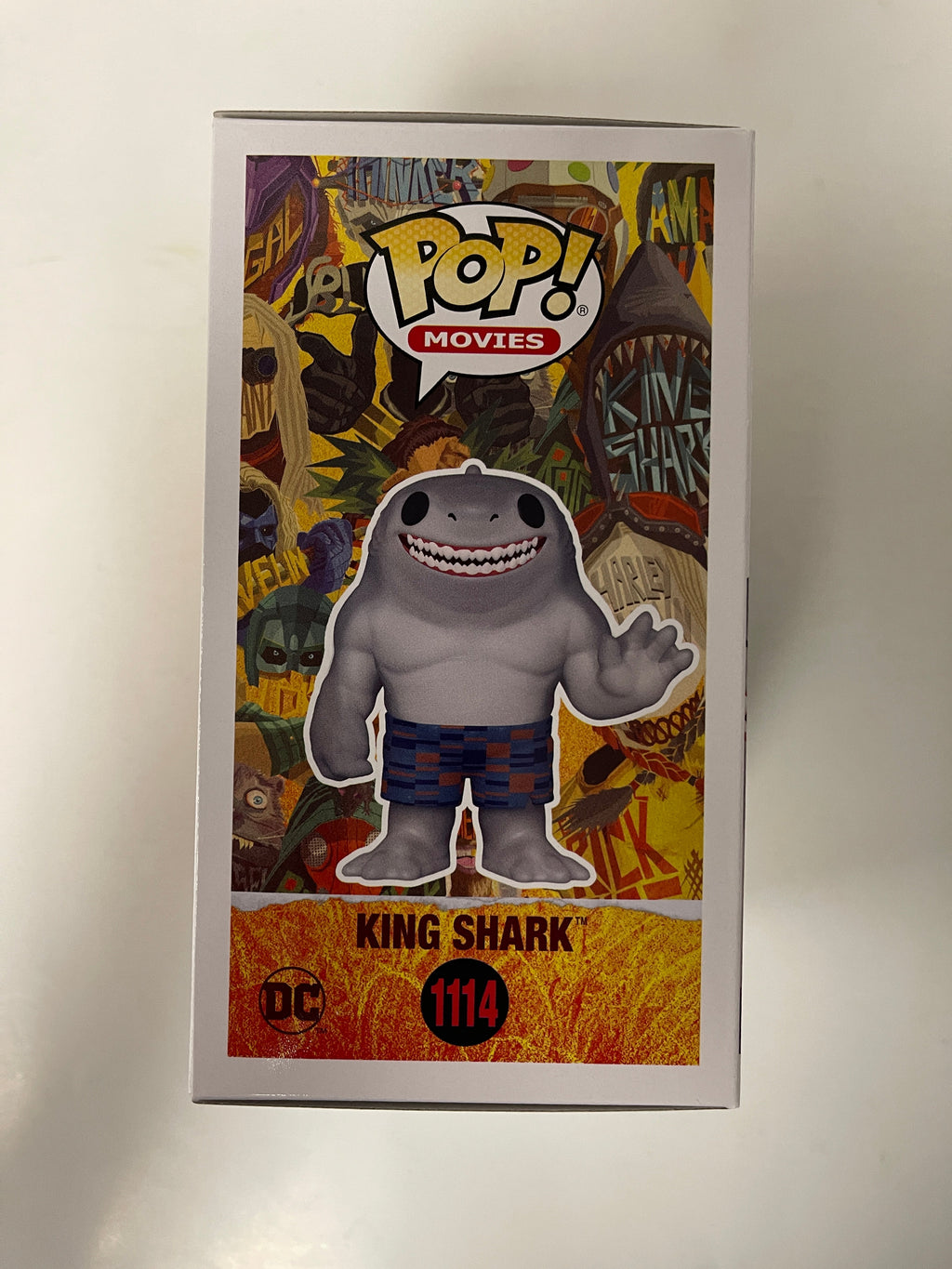 Funko Pop! Movies King Shark Waving #1114 The Suicide Squad 2021 DC Heroes