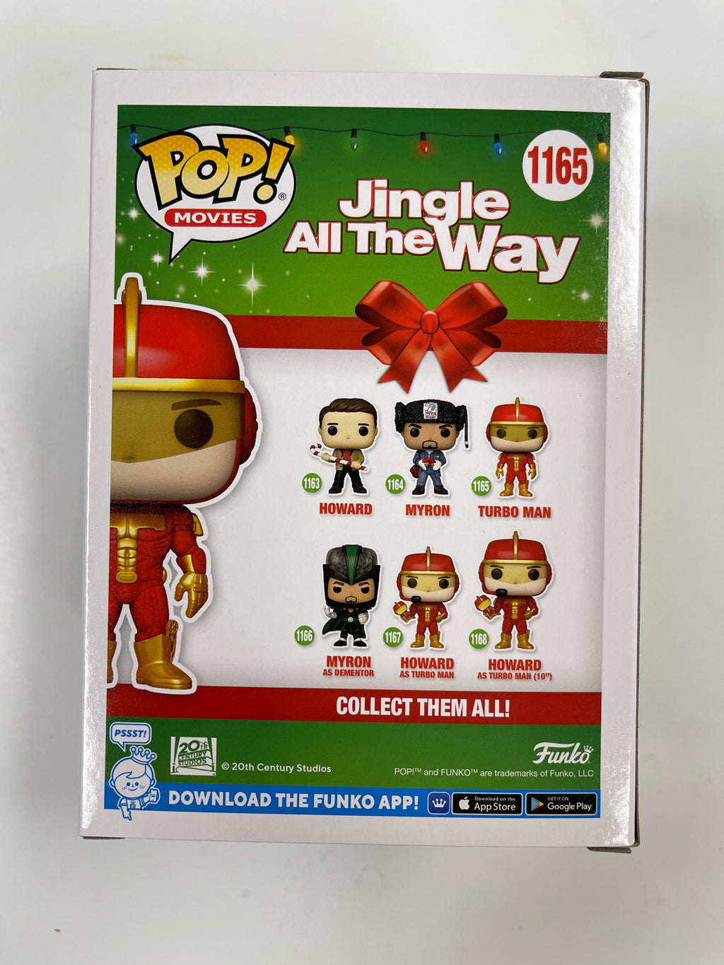 Funko Pop! Movies Turbo Man Doll #1165 Jingle All The Way 2021