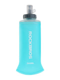 ROCKBROS 500ml Collapsible Soft Flask Flexible Water Bottle for Running, Hiking, Cycling Skiing