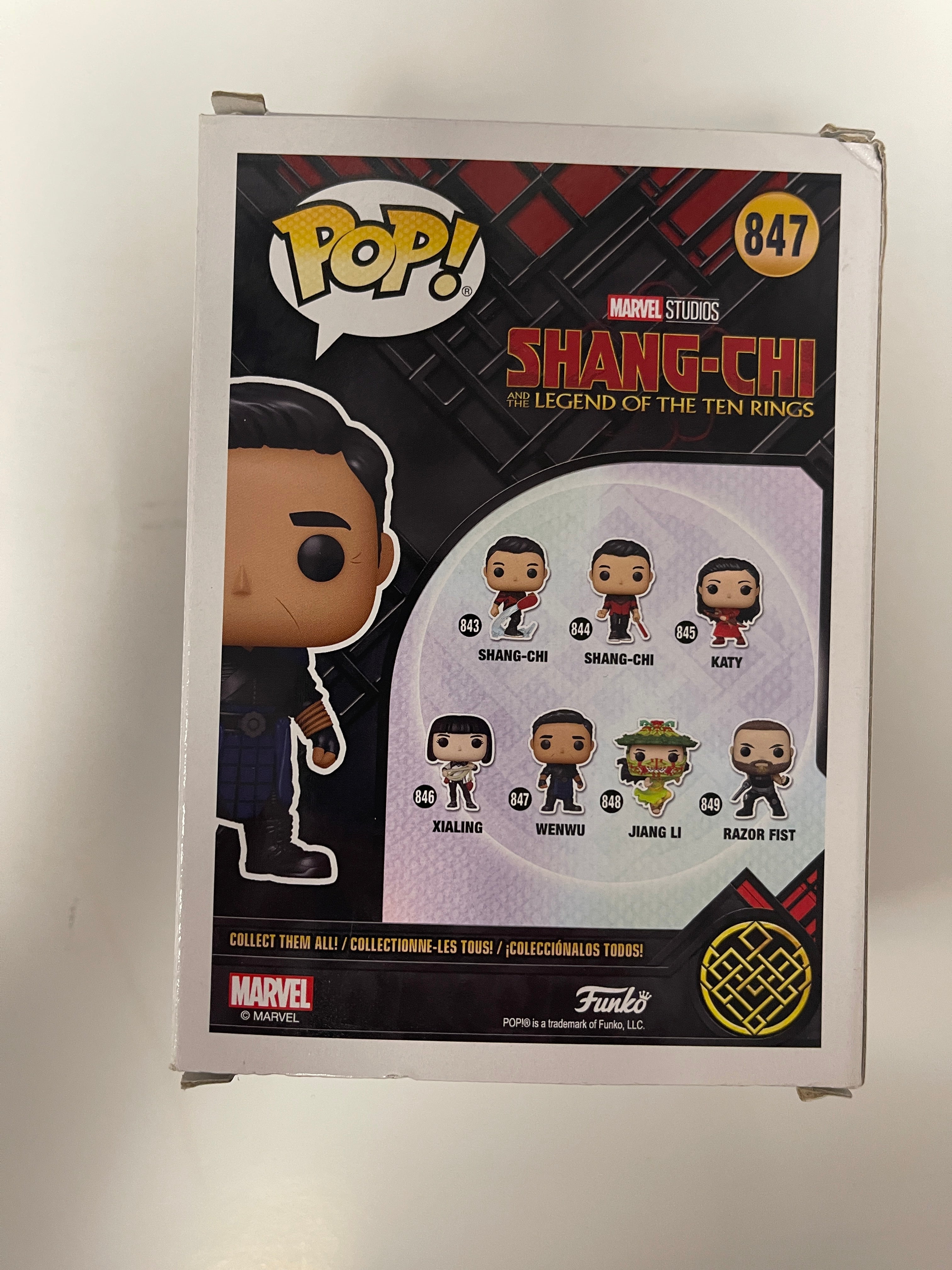 Funko Pop! Marvel Wenwu #847 Shang-Chi & Legend Of The Ten Rings 2021