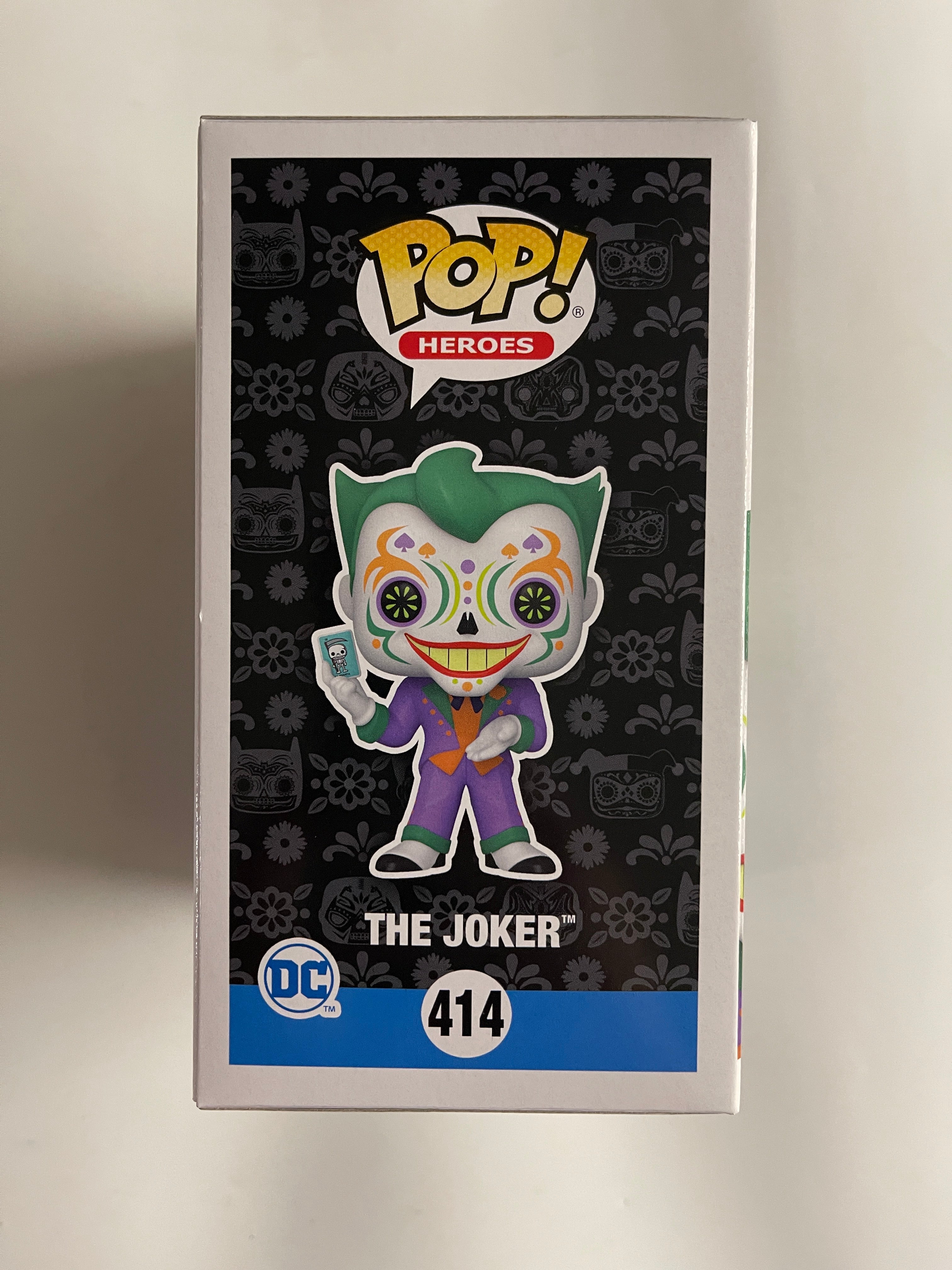 Funko Pop! DC Heroes Dia De Los Muertos Joker #414 Day Of The Dead