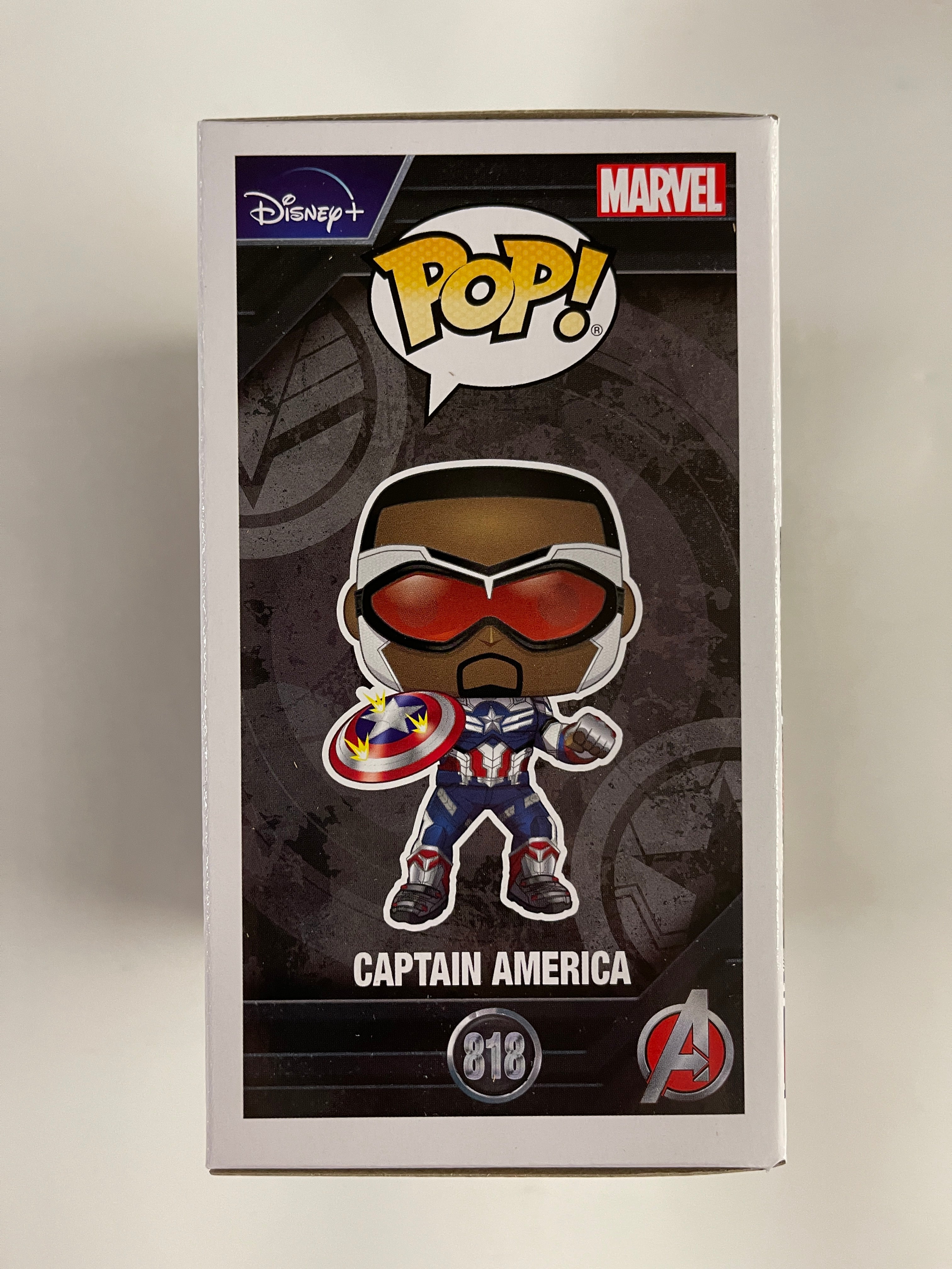 Funko Pop! Marvel Sam Wilson Captain America #818 YOTS Amazon Exclusive