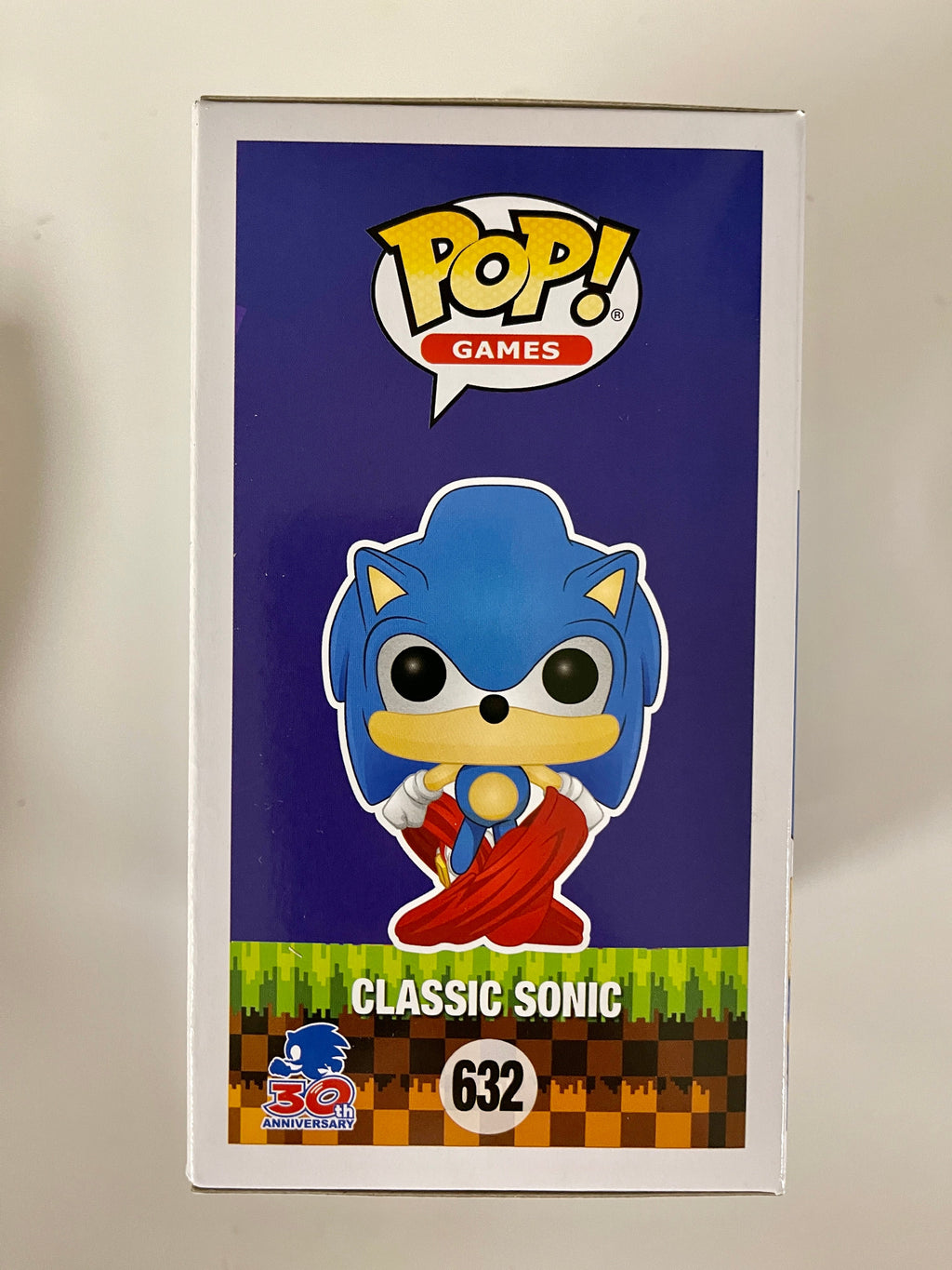 Funko Pop! Games Classic The Hedgehog Sonic Running #632 30th Anniversary