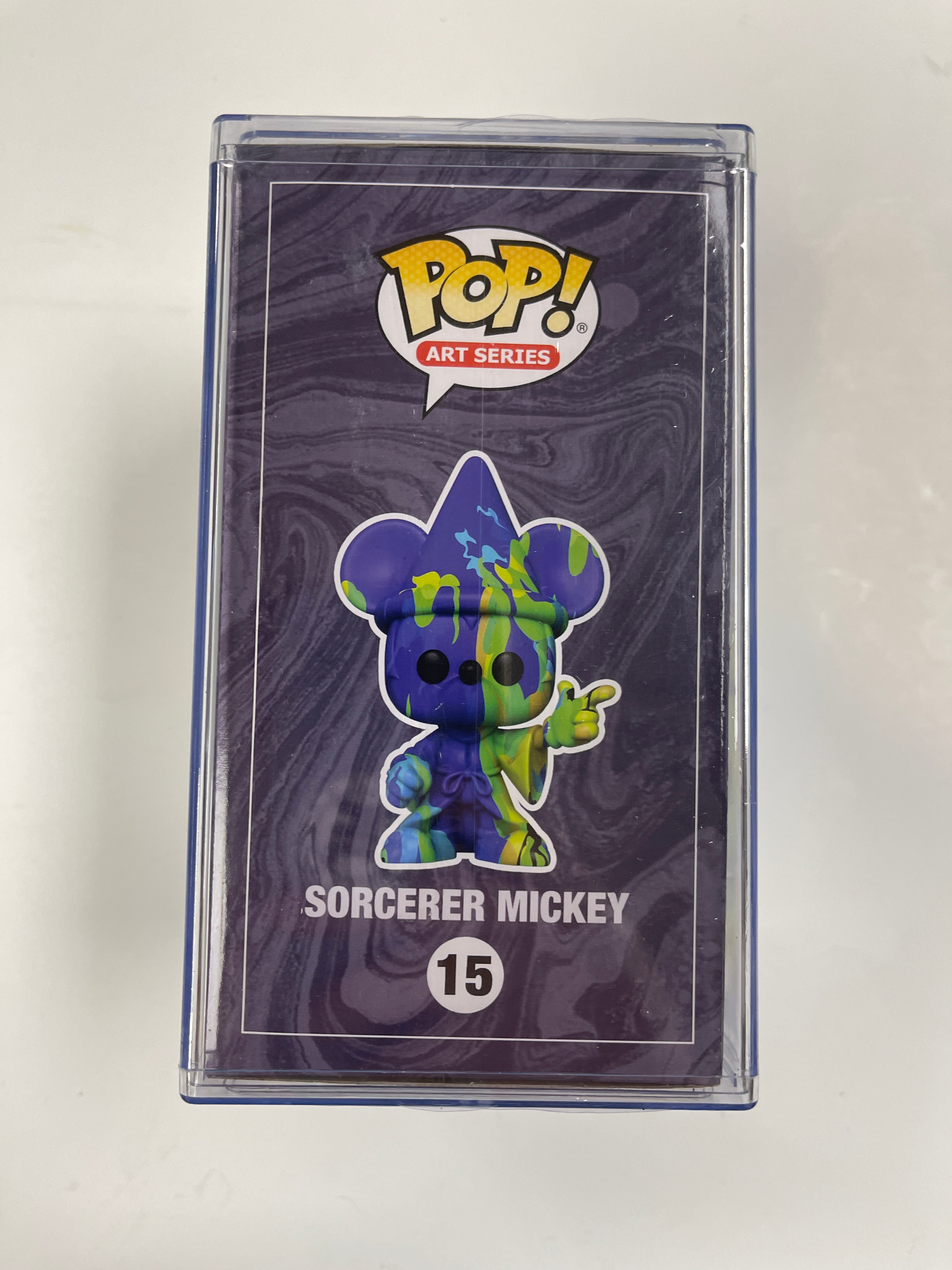 Funko Pop! Disney Sorcerer Mickey #15 Art Series Fantasia 80th Anniversary W/ Hard Protector